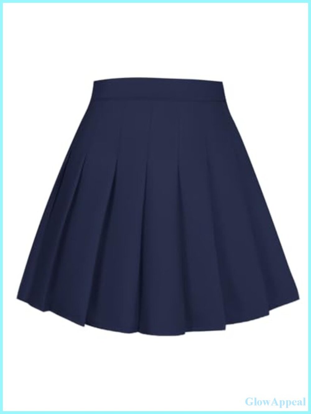 High Waisted Pleated Tennis Skort with Shorts for Women